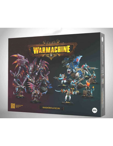 WARMACHINE SHADOWS SCUM 2 PLAYER SET