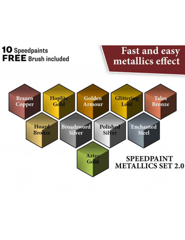 Speedpaint Metallic Set 2.0