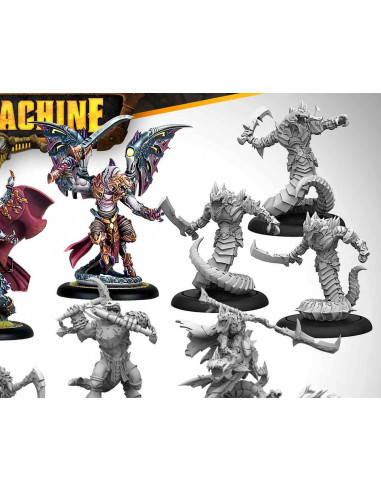 WARMACHINE KHYMAERA SHADOWFLAME AUXILIAR