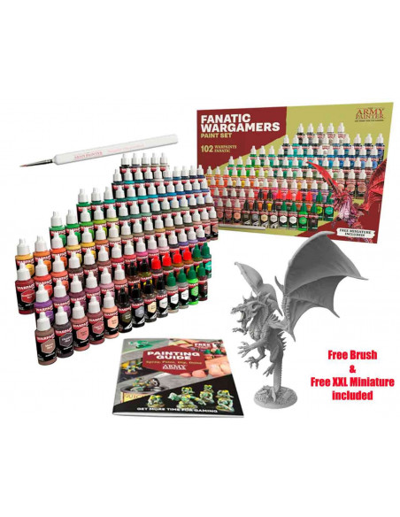 WARPAINTS FANATIC WARGAMERS PAINT SET