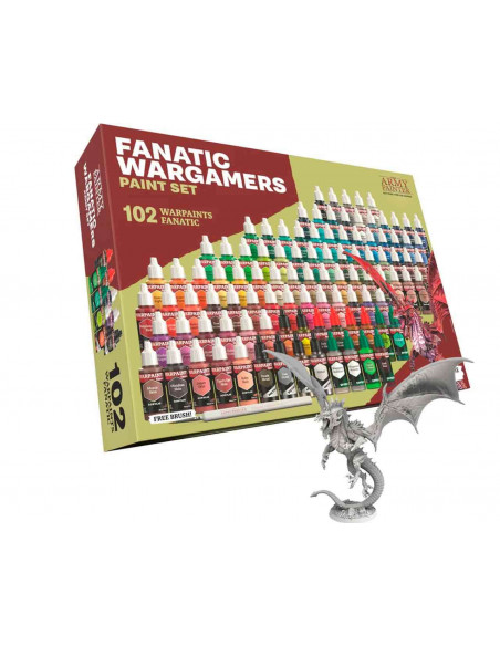 WARPAINTS FANATIC WARGAMERS PAINT SET