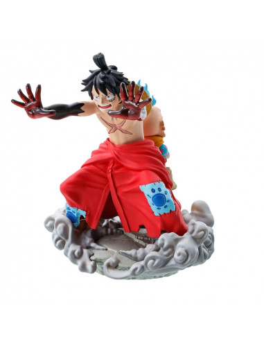 One Piece Petitrama PVC Mini Statue Logbox Re Birth Wanokuni Vol. 2 Set 9 cm