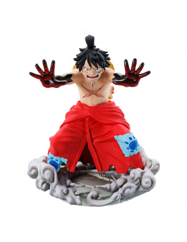 One Piece Petitrama PVC Mini Statue Logbox Re Birth Wanokuni Vol. 2 Set 9 cm
