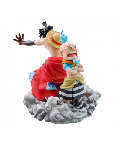 One Piece Petitrama PVC Mini Statue Logbox Re Birth Wanokuni Vol. 2 Set 9 cm