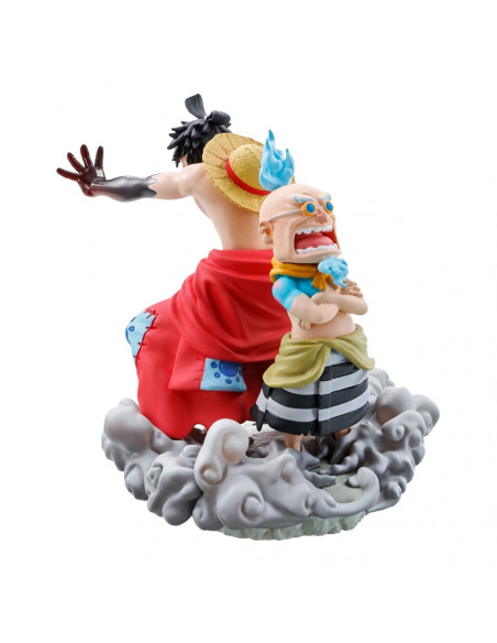 One Piece Petitrama PVC Mini Statue Logbox Re Birth Wanokuni Vol. 2 Set 9 cm