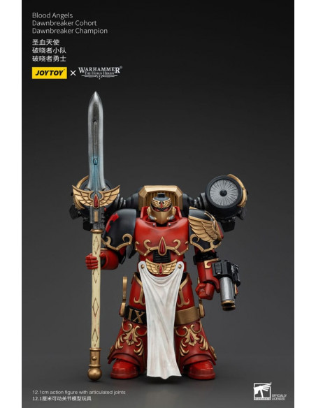 Warhammer The Horus Heresy Action Figure 1/18 Blood Angels Raldoron First Captain of the Blood Angels 13 cm