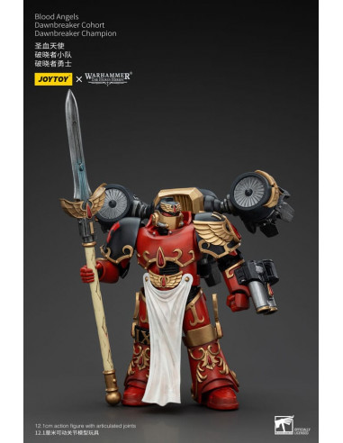 Warhammer The Horus Heresy Action Figure 1/18 Blood Angels Raldoron First Captain of the Blood Angels 13 cm