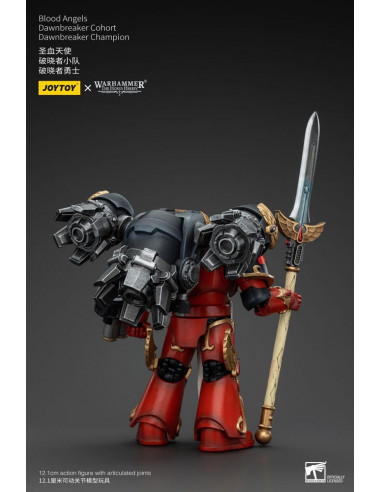 Warhammer The Horus Heresy Action Figure 1/18 Blood Angels Raldoron First Captain of the Blood Angels 13 cm