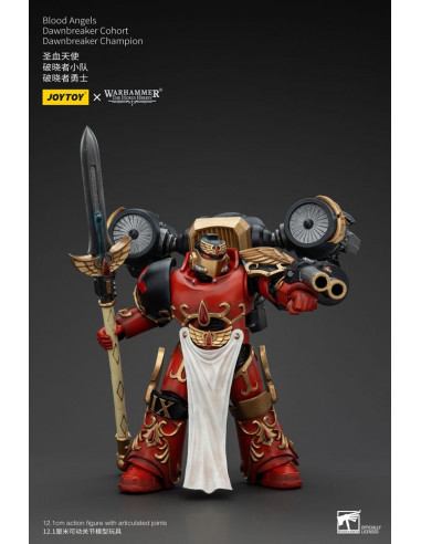 Warhammer The Horus Heresy Action Figure 1/18 Blood Angels Raldoron First Captain of the Blood Angels 13 cm