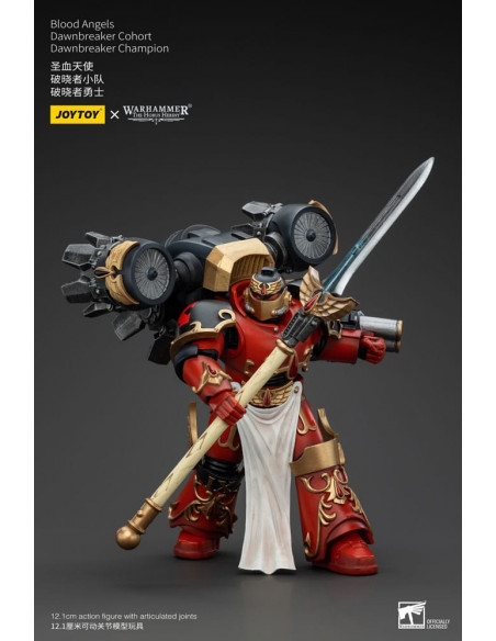 Warhammer The Horus Heresy Action Figure 1/18 Blood Angels Raldoron First Captain of the Blood Angels 13 cm