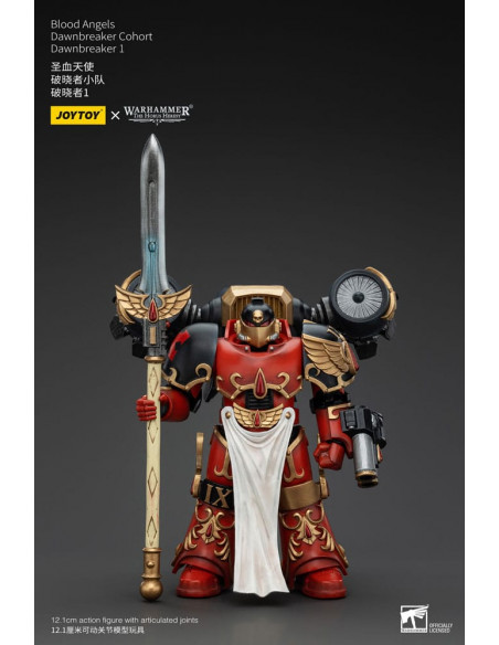 Warhammer The Horus Heresy Action Figure 1/18 Blood Angels Dawnbreaker Cohort Dawnbreaker 1 13 cm