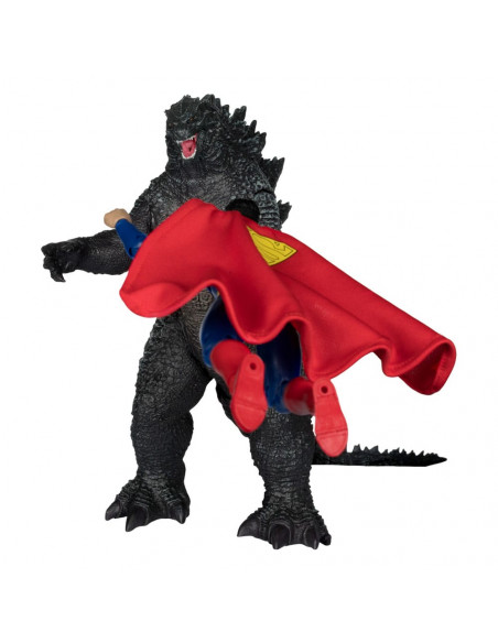DC Justice League Monsterverse DC Multiverse Action Figures 2-Pack Superman Vs. Godzilla 30 cm