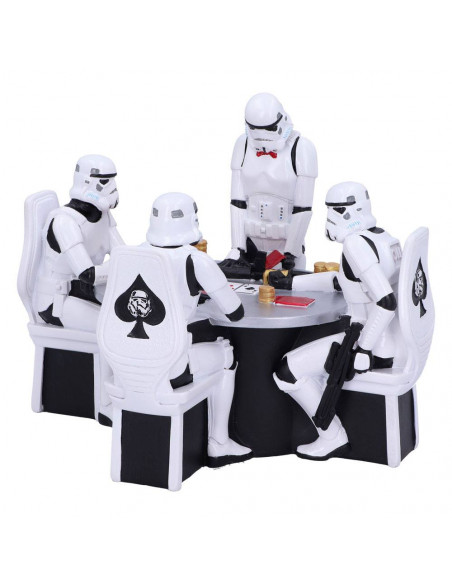 Star Wars Diorama Stormtrooper Poker Face 18 cm