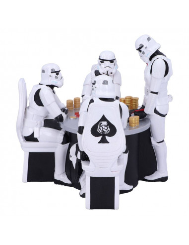 Star Wars Diorama Stormtrooper Poker Face 18 cm