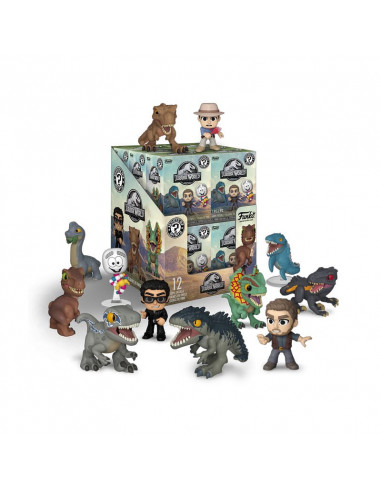Jurassic World Mini Figures P&W 5 cm Display (12)