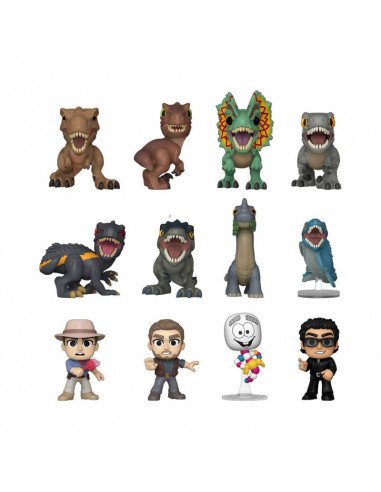 Jurassic World Mini Figures P&W 5 cm Display (12)