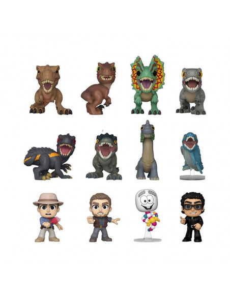 Jurassic World Mini Figures P&W 5 cm Display (12)