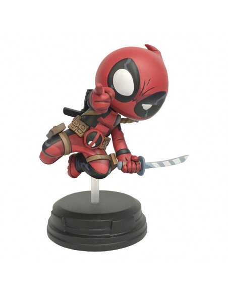 Marvel Animated Statue Deadpool (Jumping) 18 cm