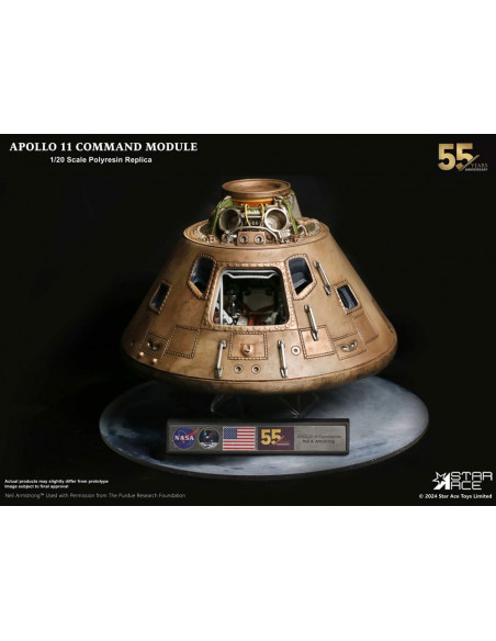 Apollo 11 Replica 1/20 Command Module (DX) 20 cm