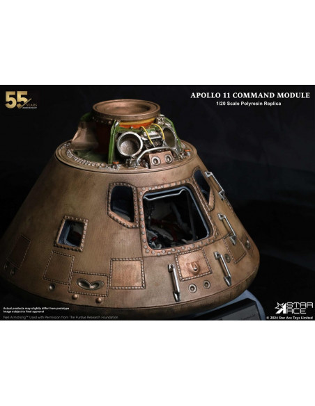 Apollo 11 Replica 1/20 Command Module (DX) 20 cm