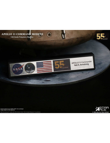Apollo 11 Replica 1/20 Command Module (DX) 20 cm
