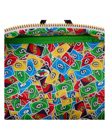 Mattel Classic by Loungefly Mini Backpack UNO Reverse Card