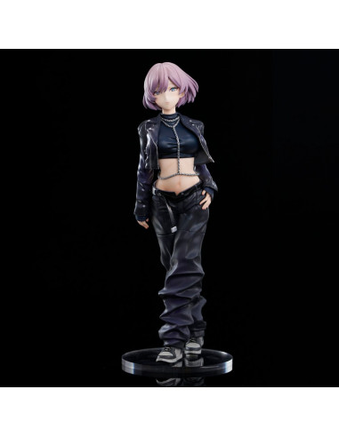 Gridman Universe Zozo Black Collection Statue PVC Mujina 25 cm