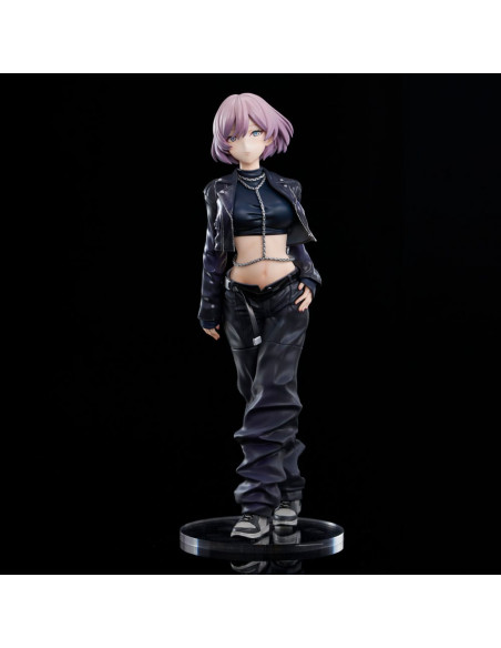 Gridman Universe Zozo Black Collection Statue PVC Mujina 25 cm