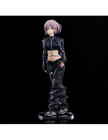 Gridman Universe Zozo Black Collection Statue PVC Mujina 25 cm