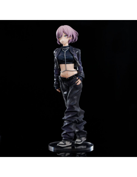 Gridman Universe Zozo Black Collection Statue PVC Mujina 25 cm