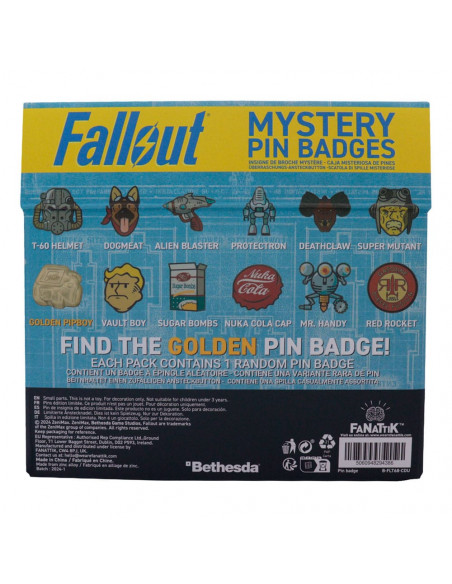 Fallout World Pin Badge Display Mystery Pin Badge (12)