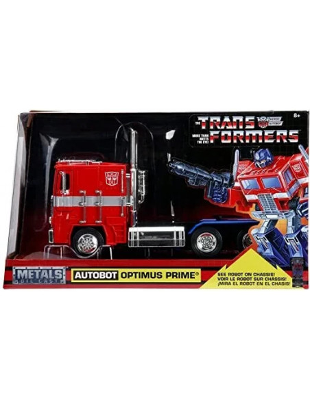 Transformers Optimus Prime Commander Convoy G1 1:24 Die-cast  Autobot Jada Toys