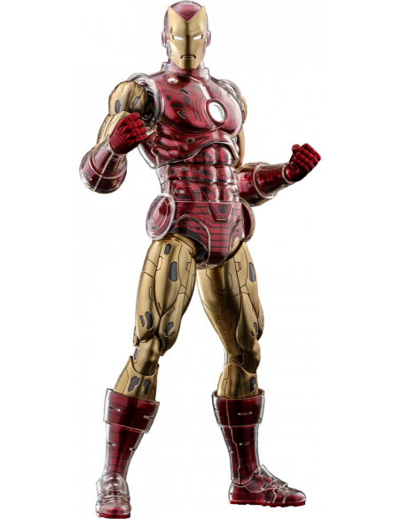 MARVEL Iron Man The Origins Standard Ver DIECAST CMS07 D37 1/6 Hot Toys Sideshow