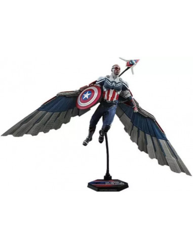 Falcon and the Winter Soldier Captain America 1/6 Action Figure Hot Toys TMS040