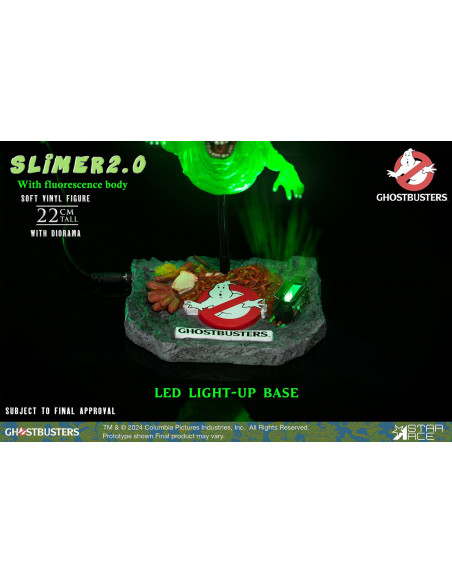 GHOSTBUSTERS 1984 Slimer 2.0 Action Figure 1:8 Star Ace Sideshow Collectibles