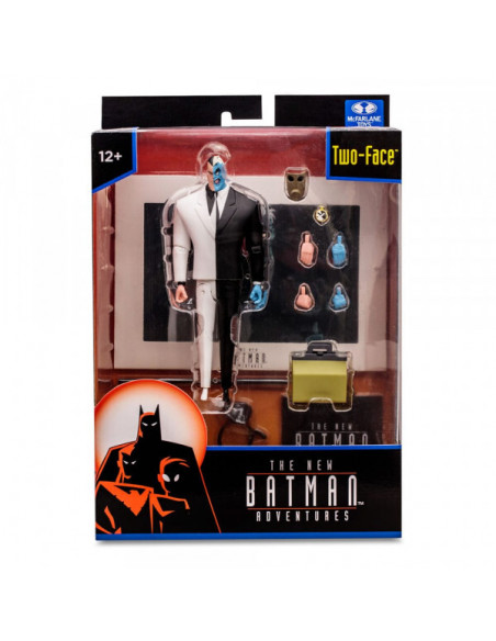 McFARLANE DC Animated The New Adventures BATMAN TWO-FACE KILLER CROK & BATGIRL