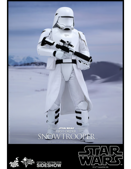 STAR WARS Ep.VII First Order Snowtrooper Stormtrooper Hot Toys Sideshow MMS321