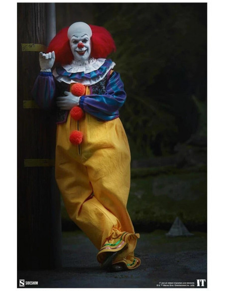Stephen King Tim Curry IT Pennywise 1/6 Action Figure Sideshow 100479 Brown Box