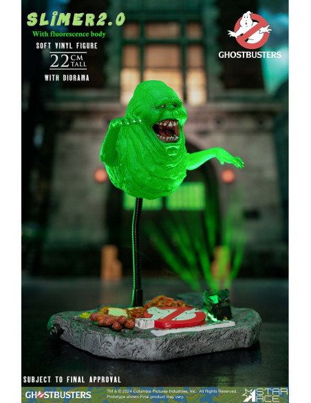GHOSTBUSTERS 1984 Slimer 2.0 Action Figure 1:8 Star Ace Sideshow Collectibles