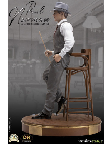 Paul Newman The Hustler Lo spaccone Infinite Statue Sideshow 1:6 WEB EXCLUSIVE !