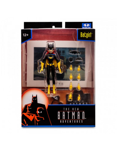 McFARLANE DC Animated The New Adventures BATMAN TWO-FACE KILLER CROK & BATGIRL