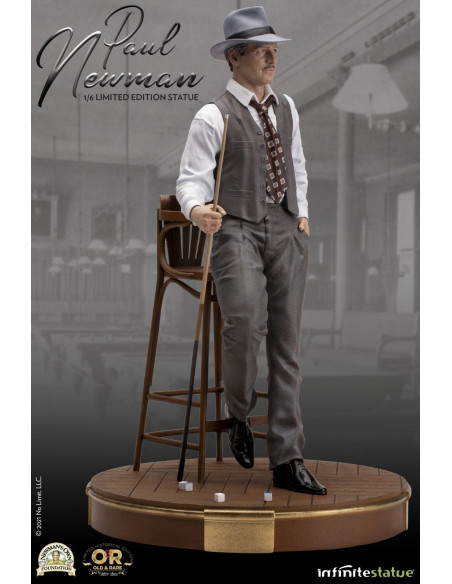 Paul Newman The Hustler Lo spaccone Infinite Statue Sideshow 1:6 WEB EXCLUSIVE !