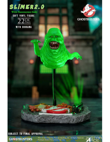 GHOSTBUSTERS 1984 Slimer 2.0 Action Figure 1:8 Star Ace Sideshow Collectibles