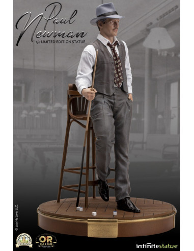 Paul Newman The Hustler Lo spaccone Infinite Statue Sideshow 1:6 WEB EXCLUSIVE !