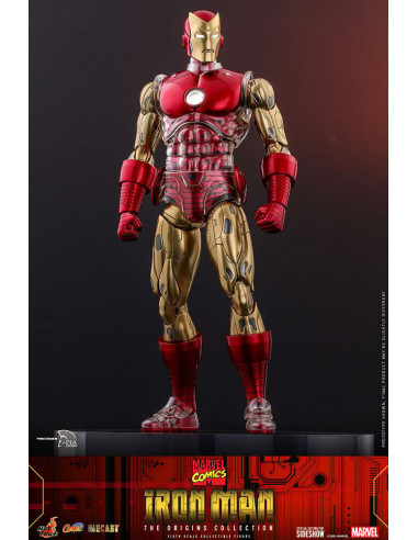 MARVEL Iron Man The Origins Standard Ver DIECAST CMS07 D37 1/6 Hot Toys Sideshow