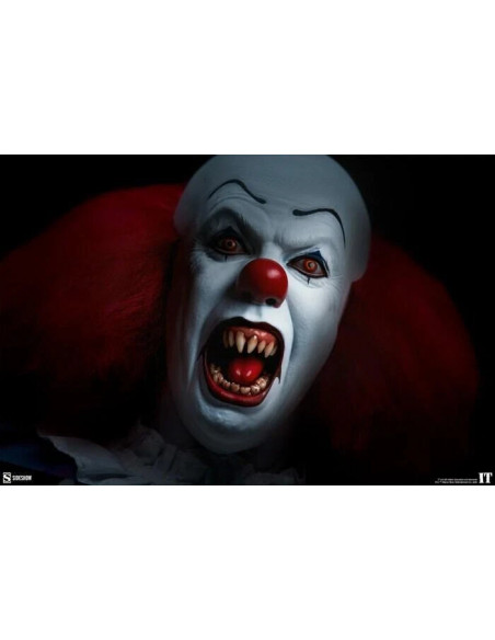 Stephen King Tim Curry IT Pennywise 1/6 Action Figure Sideshow 100479 Brown Box