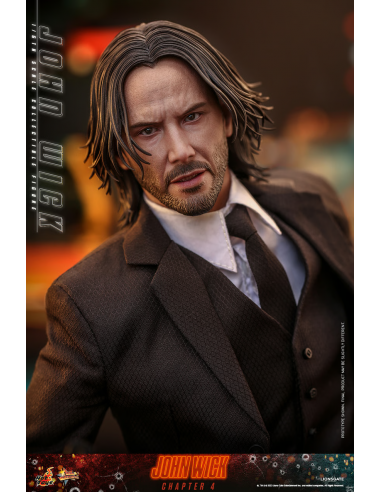 John Wick Chapter 4 Keanu Reeves Sixth Scale Figure 1/6 Hot Toys Sideshow MMS729