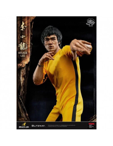 Yen Chen Bruce Lee 50th Anniversary 1:4 Tribute Statue Game of Death Blitzway