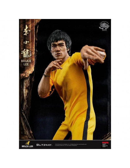 Yen Chen Bruce Lee 50th Anniversary 1:4 Tribute Statue Game of Death Blitzway