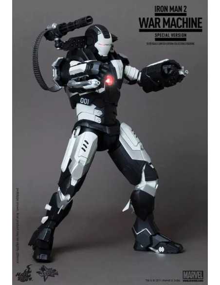Iron Man 2 War Machine Special Version Milk MMS166 Hot Toys Sideshow 2011 RARE